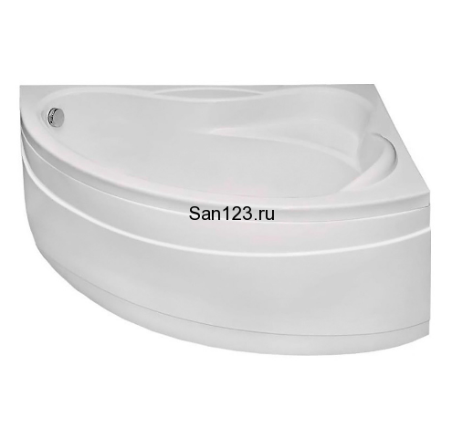 Акриловая ванна Bas Вектра 150 см R с каркасом