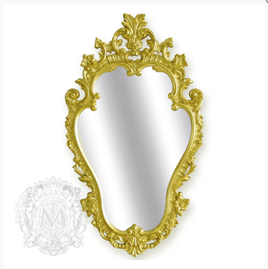 Зеркало фигурное Migliore Complementi ML.COM-70.723, h76*L44*P4 см, золото