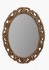 Зеркало овальное Migliore Complementi ML.COM-70.724, h70xL89xP3,5 cm, золото