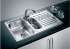 Комплект Мойка кухонная Blanco Tipo 6 S Basic сталь + Смеситель Lemark Soul LM6001C для кухонной мойки