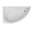 Акриловая ванна Bas Вектра 150 см L с каркасом