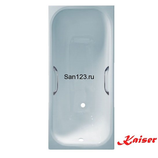 Чугунная ванна Kaizer Sonata 170x70x46 с ручками