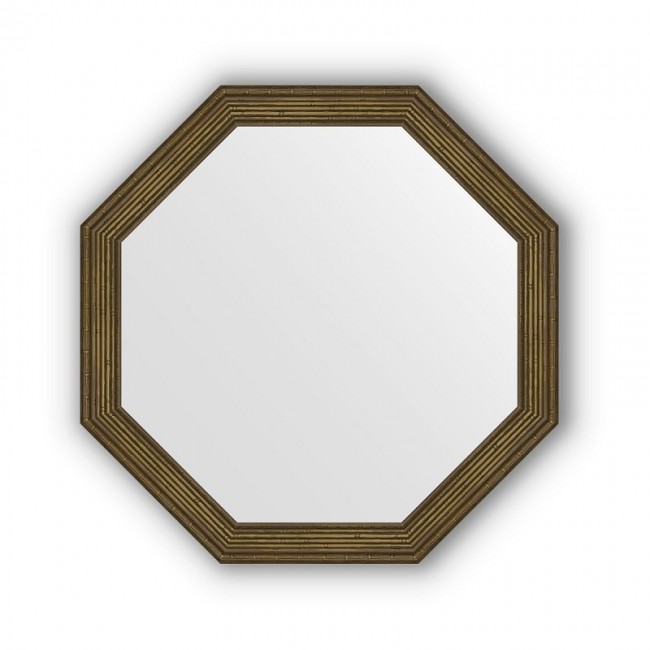 Зеркало в багетной раме Evoform Octagon, BY 3662, 59 x 59 см, сухой тростник
