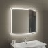 Gotland Зеркало с LED подсветкой 90х80 см