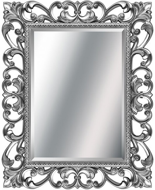 Зеркало Marco Visconi R.1076.PA.ZF.col.146 75 x 95 см с фацетом, цвет серебро