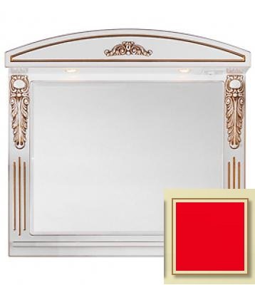Зеркало Vod-ok Версаль 75 цвет красный