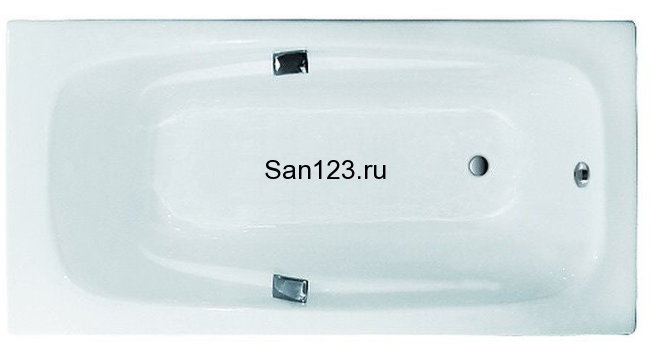 Ванна чугунная Sanbanho Magna 180x85x42 с ручками