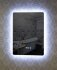 Зеркало Deto К-70 70 см прямоугольное с подсветкой