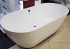 Ванна из литьевого мрамора Sergig Cannes 168x79 белая (ванна, ножки и слив-перелив)