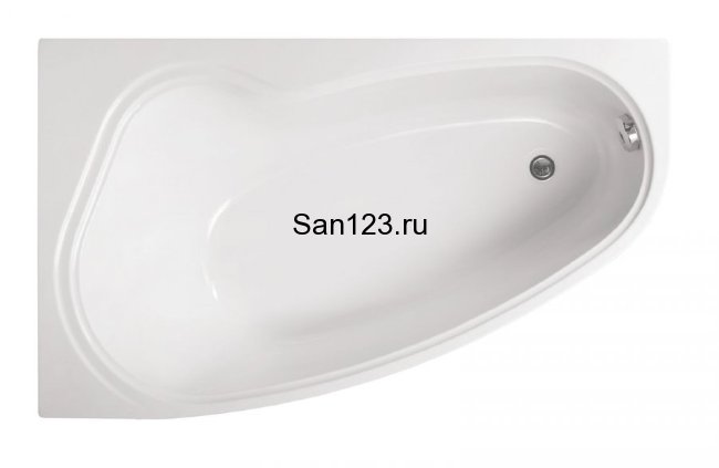 Акриловая ванна VagnerPlast Avona 150х91 L