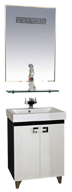 Мебель для ванной Misty Олимпия 60 венге, белый фактурный