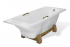 Ванна из литьевого мрамора Sergig Monica 180x75 белая (ванна, ножки и слив-перелив)