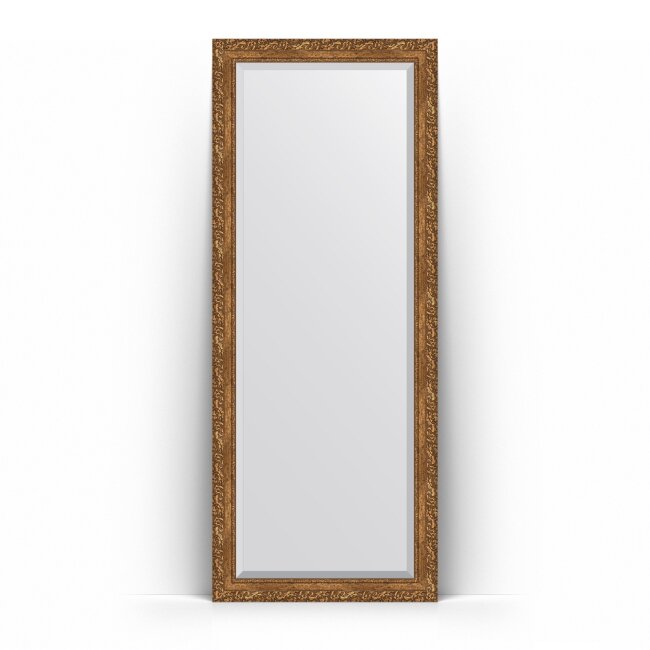 Зеркало в багетной раме Evoform Exclusive Floor BY 6112 80 x 200 см, виньетка бронзовая