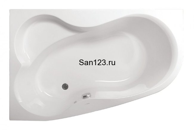 Акриловая ванна VagnerPlast Melite 160x105 L