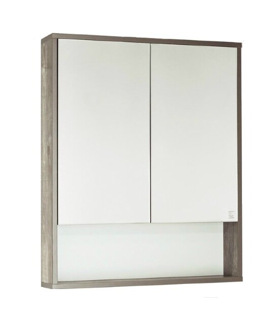 Зеркало-шкаф Style Line Экзотик 65 ЛС-00000397 древесина/белый