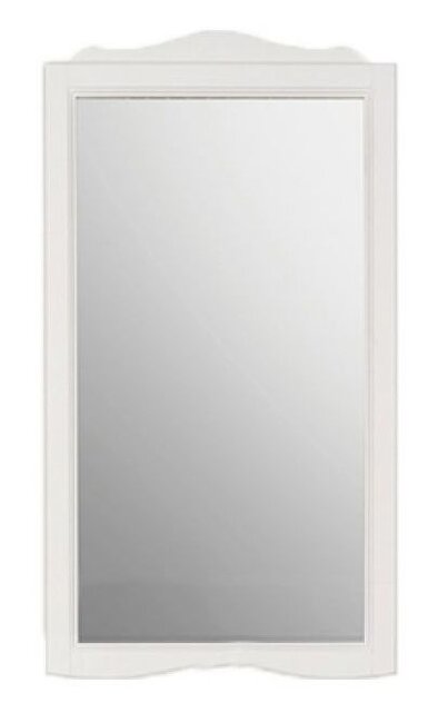Зеркало Tiffany World 363 bi puro в раме 70*106 см, белый матовый