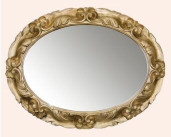 Зеркало Tiffany World TWSP032br  в раме 70*90 см, бронза