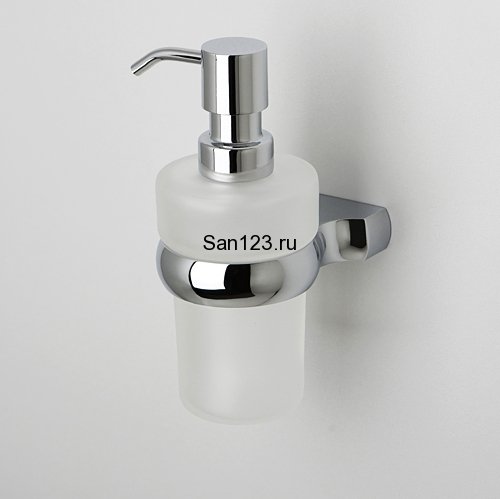 Дозатор для жидкого мыла стеклянный Wasser  Kraft К-6899